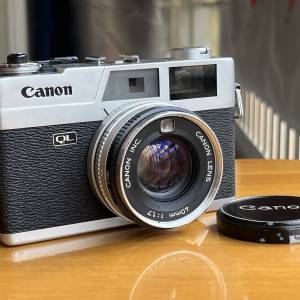 Canonet QL17 35mm旁軸取景底片相機