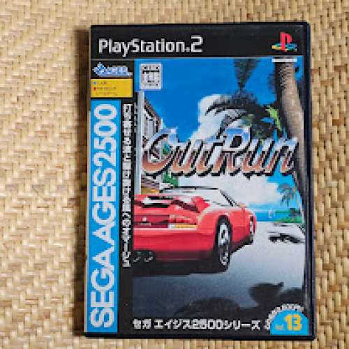 PS2 SEGA AGES OUTRUN Vol.13 日版 全齊碟新淨