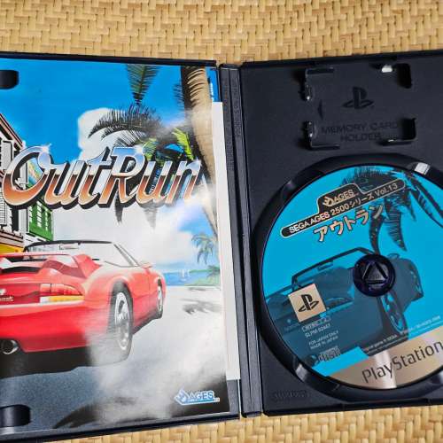 PS2 SEGA AGES OUTRUN Vol.13 日版 全齊碟新淨