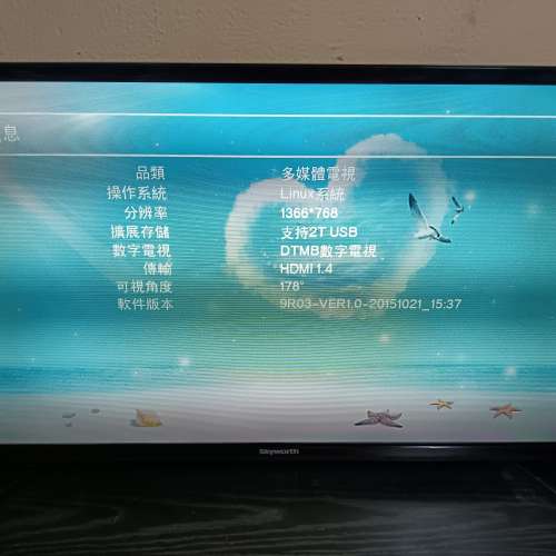 32&rdquo;skyworth tv