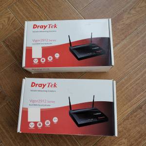 2個 全新 Draytek Vigor 2912n WiFi VPN Router