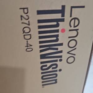 Lenovo ThinkVision P27QD-40 Mon顯示屏