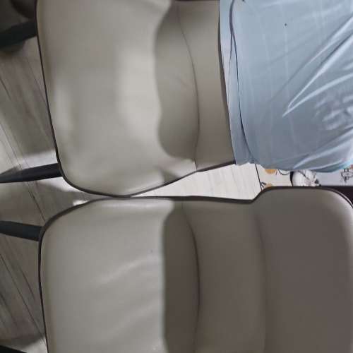 兩張現代風格餐椅 +椅套