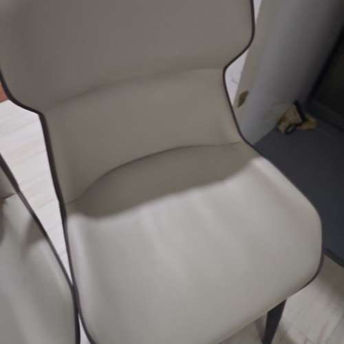 兩張現代風格餐椅 +椅套