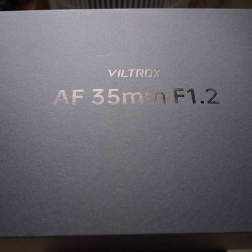 Viltrox AF 35mm F1.2 Lab  nex mount