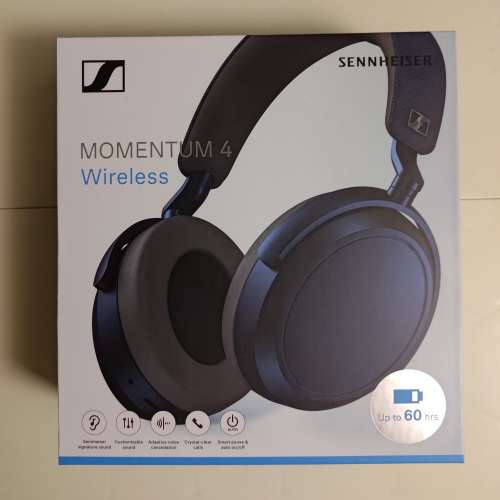 真零使用 全新 Sennheiser Momentum 4 無線耳機