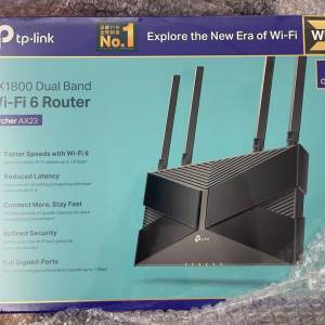 TP-Link Archer AX23 AX1800 Dual-Band Wi-Fi 6 Router