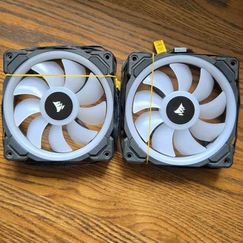 Corsair fan LL120 RGB 120mm Dual Light Loop RGB LED PWM Fan - 2 Pack