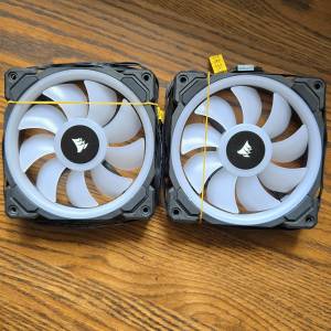 Corsair LL120 RGB 120mm Dual Light Loop RGB LED PWM Fan - 2 Pack