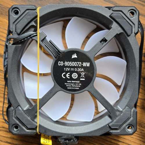 Corsair fan LL120 RGB 120mm Dual Light Loop RGB LED PWM Fan - 2 Pack