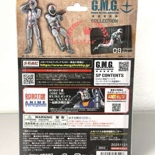 全新 BANDAI Megahouse [G.M.G]《機動戰士高達》地救聯邦軍 阿寶 HMG-84649