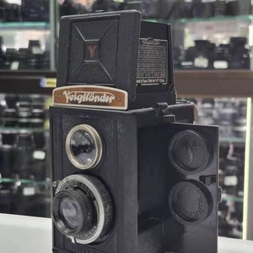 VOIGTLANDER 6x6 VOIGTAR 7.5CM F3.5 全正常