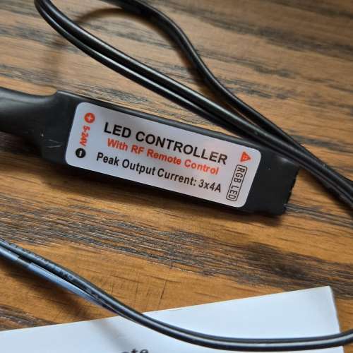 SATA RGB Controller RF 17Keys Remote 12V Wireless 4 Pin