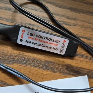 SATA RGB Controller RF 17Keys Remote 12V Wireless 4 Pin