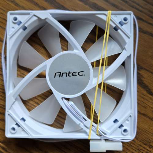 Antec fan white 120 Molex - set of 2
