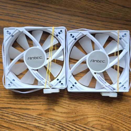 Antec fan white 120 Molex - set of 2