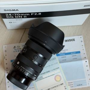 Sigma 24-70mm F2.8 DG DN II Leica L mount Limix Panasonic