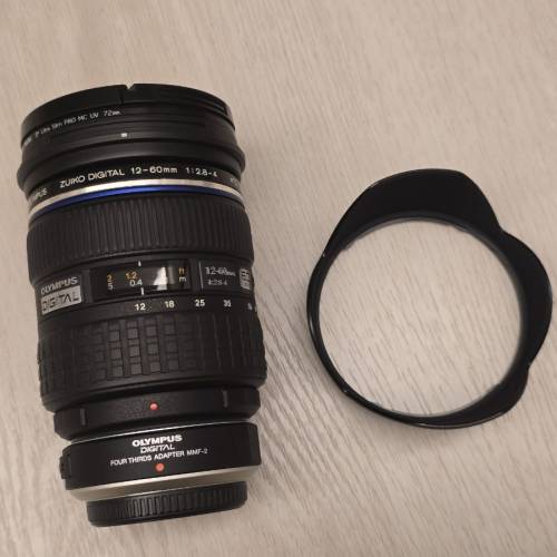 Olympus 12-60mm F2.8-4連MMF-2接環