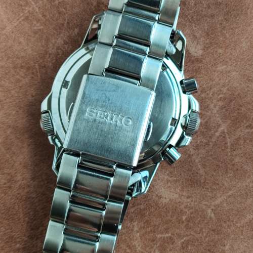Seiko Solar 光動能 計時手表（42mm V172)