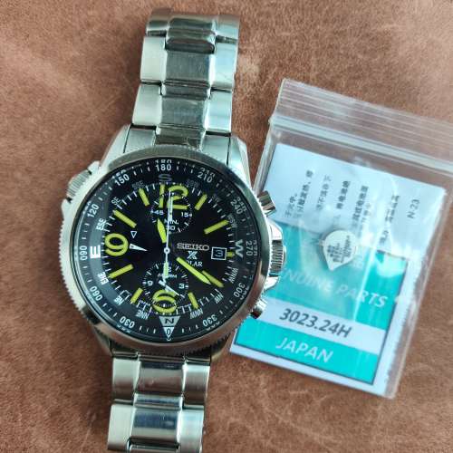 Seiko Solar 光動能 計時手表（42mm V172)