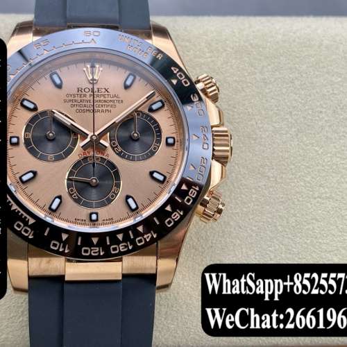 Rolex 勞力士 daytona m116515ln-0018 40mm 玫瑰金迪通拿 計時