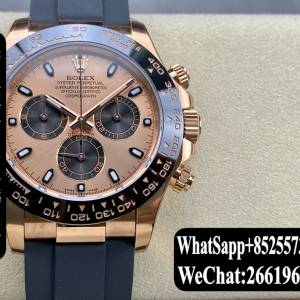 Rolex 勞力士 daytona m116515ln-0018 40mm 玫瑰金迪通拿 計時