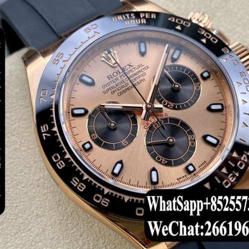 Rolex 勞力士 daytona m116515ln-0018 40mm 玫瑰金迪通拿 計時