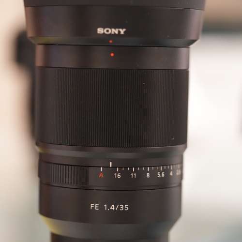 Sony Zeiss Distagon FE 1.4/35mm ZA