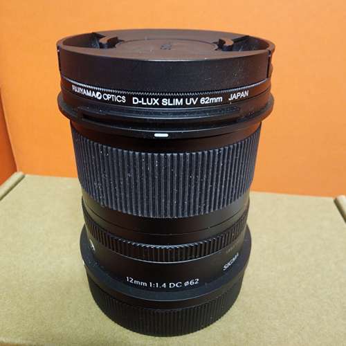 Sigma 12mm F1.4 rf卡口  9成新