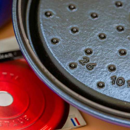 Staub 藍色鑄鐵鍋 26cm