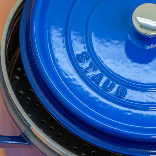 Staub 藍色鑄鐵鍋 26cm