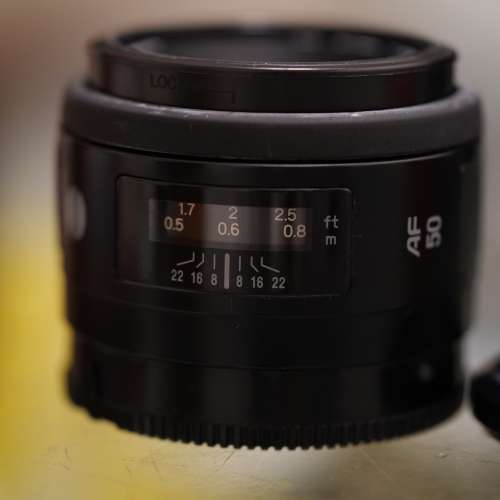 Minolta 50 1.7 for Sony A Mount