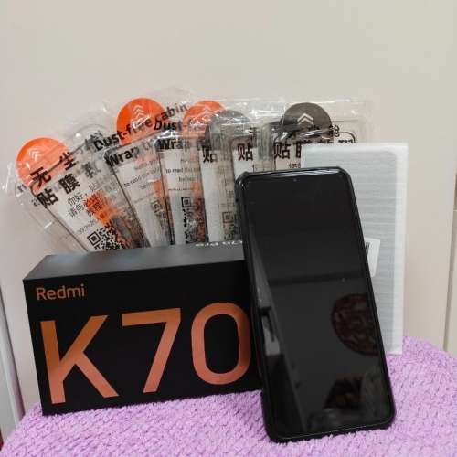 9成新 有盒 國行 Redmi 紅米K70 Pro - (Snapdragon 8 Gen 3, 16+512G, 5000 万像素...