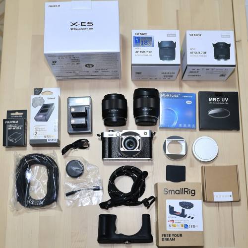 （完美行貨有保）Fujifilm X-E5 相機套裝