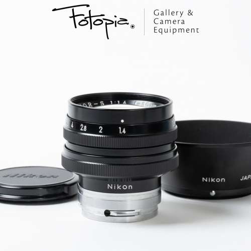 || Nippon Kogaku Nikkor-S 50mm F1.4 - Black / Limited Edition 2000 / Nikon S ||