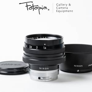 || Nippon Kogaku Nikkor-S 50mm F1.4 - Black / Limited Edition 2000 / Nikon S ||