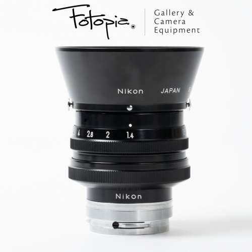 || Nippon Kogaku Nikkor-S 50mm F1.4 - Black / Limited Edition 2000 / Nikon S ||