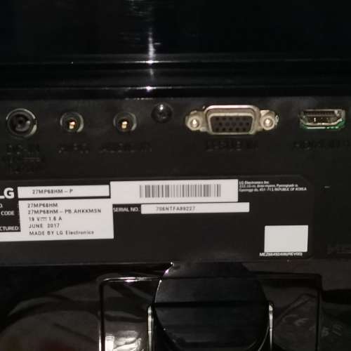 LG 27MP68HM-P    27吋    1080p