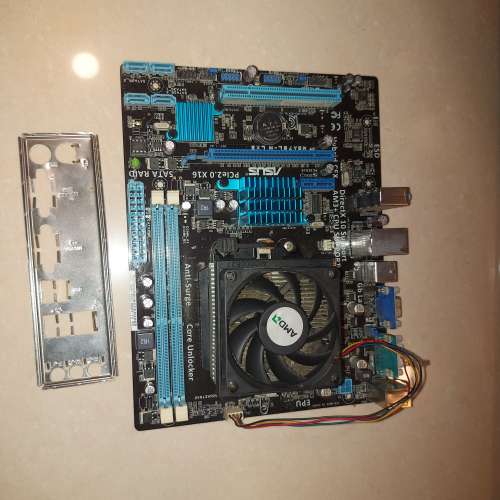 Asus m5a78l-m lx3 Motherboard + AMD FX-6100 CPU 加送兩條2GB DDR3 RAM