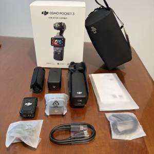 dji pocket 3 combo全能套裝 連隨心換care