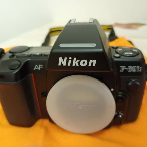 清屋放售NIKON F-801s 菲林相機（淨機身）
