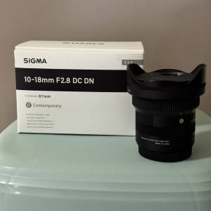 Sigma 10-18mm f2.8 x mount