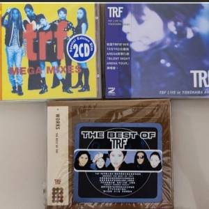 日本經典組合TRF🇯🇵 共三隻 ，新淨碟冇花，絕版合收藏。