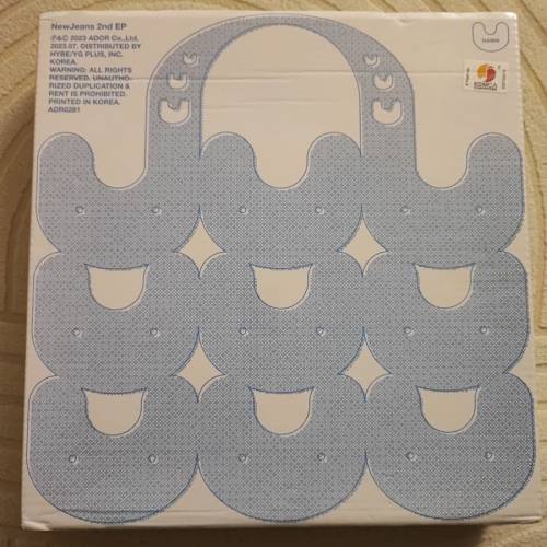 全新未拆，NewJeans (Hanni版 )2nd EP Get Up Bunny Beach Bag Version