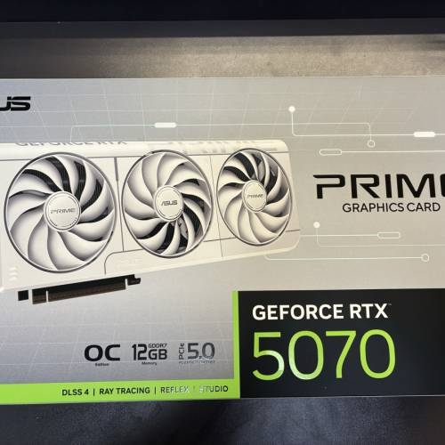 Asus Prime Rtx 5070 OC white