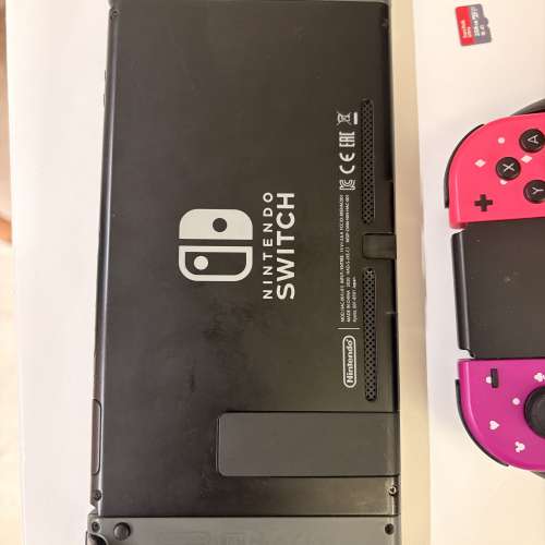 Nintendo Switch 續航版 4手掣 / 健身環 / Sd 256GB / Ring fit / MHXX