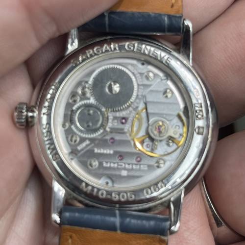 18K 750白金 SARCAR GENEVE 鑽石面 $22800