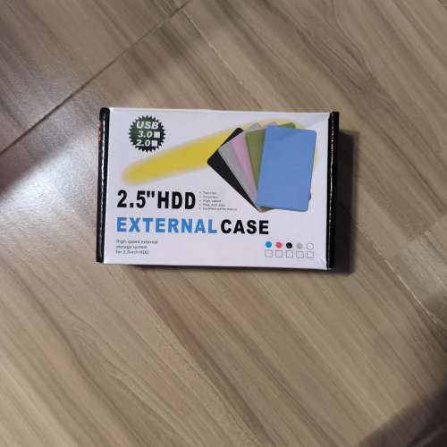 全新2.5吋外置硬盤盒+二手1TB hard disk(全正常）