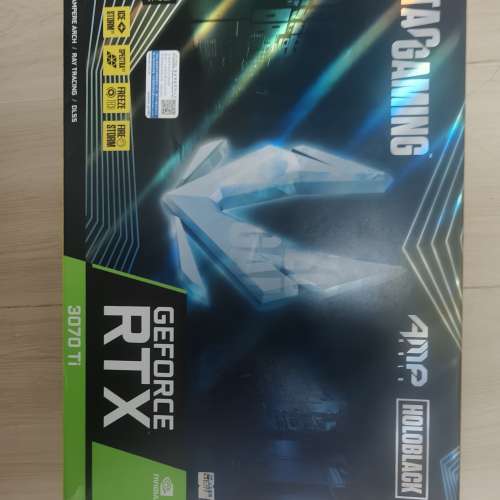 ZOTAC GEFORCE RTX 3070TI  8GB 地鐵交易有盒有單
