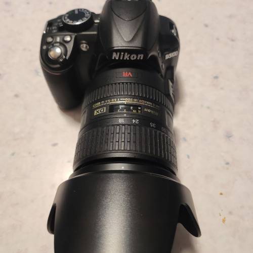 Nikon D3100 + AF-S 18-200mm F3.5-5.6 鏡頭
